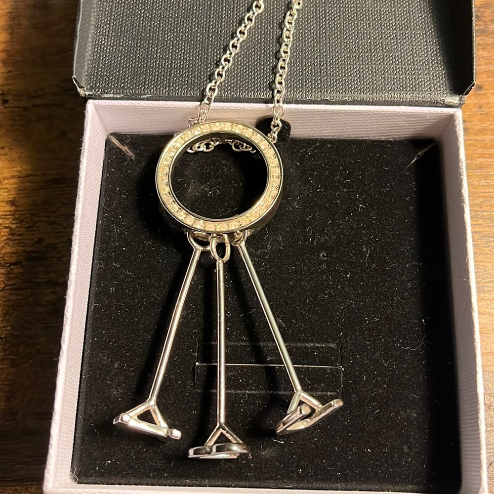 I love u western brand necklace